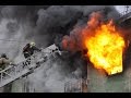 Пожар в Солоницевке (парень спасает ребёнка) 15.10.2015