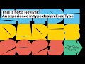 This is not a revival an experience in type design  esadtype  atypi 2023 paris