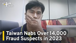 Taiwan Nabs Over 14,000 Fraud Suspects From Jan. to Oct. | TaiwanPlus News