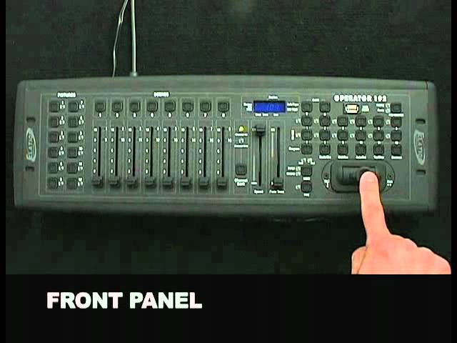 Elation Professional - DMX Operator 192 - Part 1 - YouTube
