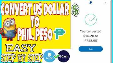 PAYPAL: HOW TO CONVERT USD TO PHP EASIEST WAY WITH PAYPAL - Juvich Tutorial 356
