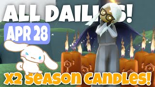 Cinnamaroll Quests, x2 Season Candles, Cakes, and Shard Info in Daylight Prairie nastymold Apr 28