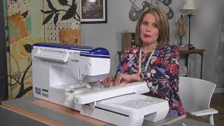 Make a leather bag using an embroidery machine on It’s Sew Easy with Caroline Critchfield (1508-2)