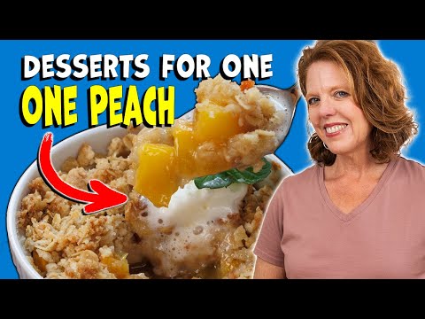 3 Easy Desserts For One You Can Make with One Peach