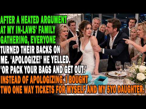 "Apologize Or Leave," My Husband Told Me, So I Immediately Took Our Daughter And Left The Country...