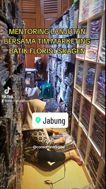 @consultantdigital Berbagi Strategi Pemasaran Bersama Tim Marketing Batik Florist Sragen