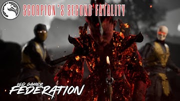 SCORPION SECOND FATALITY - MORTAL KOMBAT 1