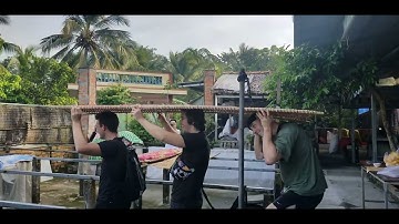 phơi hủ tiếu ở lò sáu hoài cần thơ