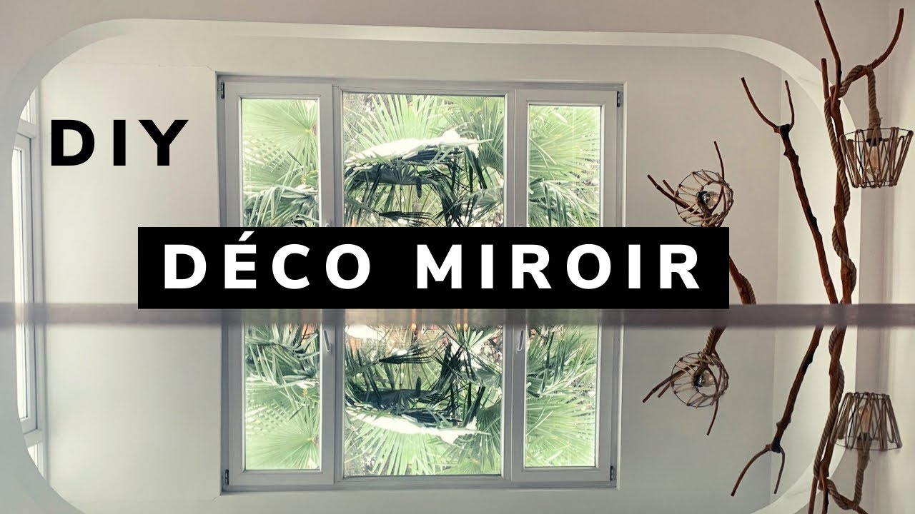 DIY MIROIR bohème DECO HOME