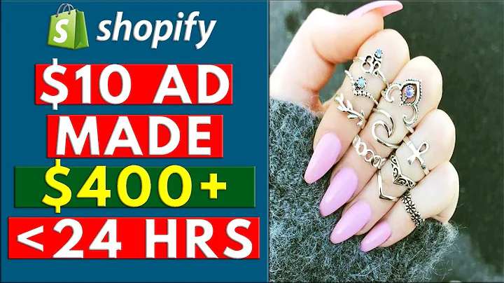 Shopify Case Study | $10 Ad Made $457.37  Sales In 24 hours (Dropshipping)