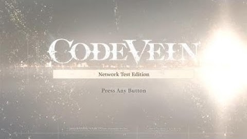 Code Vein Menu Theme