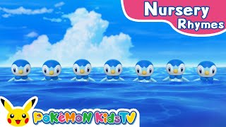 7 Steps with Piplup and Friends | Nursery Rhyme | Kids Song | Pokémon Kids TV