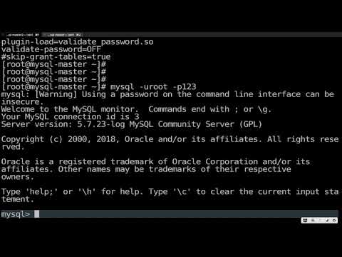 千锋Linux教程：40 主从复制基于事务的主从复制和多线程复制的配置演示