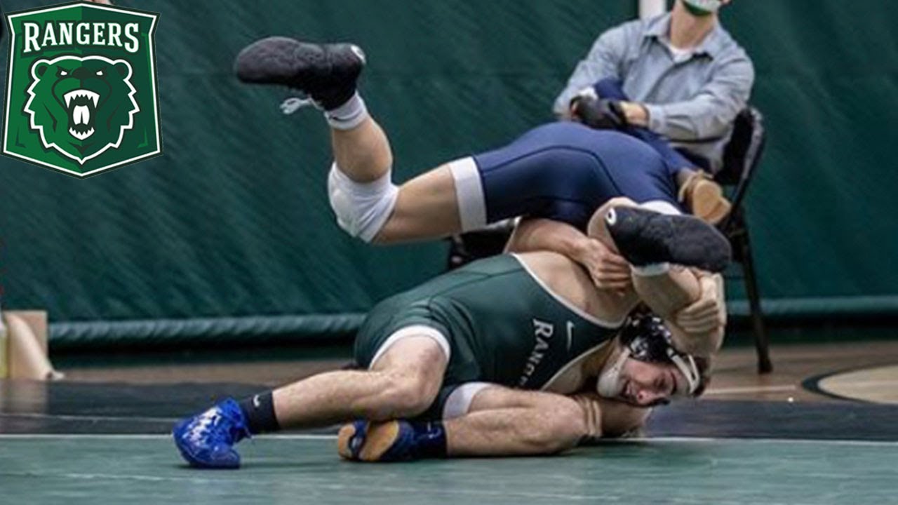 Cayden Henschel First College Wrestling Match YouTube
