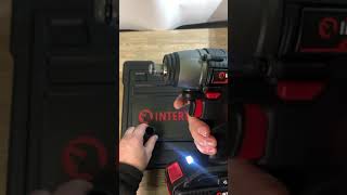 WT-0364 INTERTOOL Гайковерт ударный 1/2 аккумуляторный бесщеточный 20 В, 300 Nm | «AVTOTOOL™»