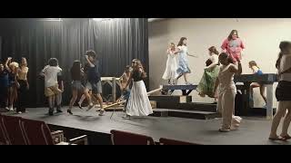 Amazing Group Practicing... Into the Woods... Featuring Ally Gator3 as the Child/Narrator