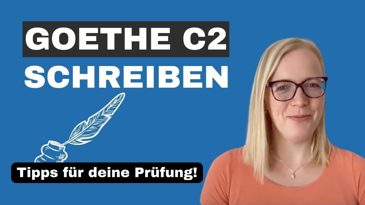 Die Kunst des Schreibens: Goethe C2 Schreiben leicht gemacht