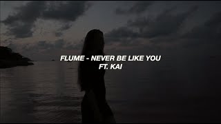 flume - never be like you ft. kai (sub español)
