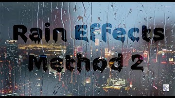 How To Create Rain Effects Brush in  Using Photoshop CS6 - Gupthas Media