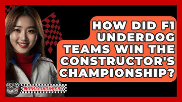How Did F1 Underdog Teams Win The Constructor