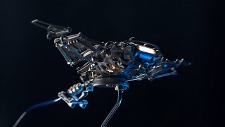 スチームパンクメカマンタ組立キット｜高級DIY模型で作る自分だけの