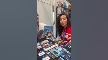 Eleni talks to Mike about the SETI expansion; Space Agencies. #boardgame #ukge #boardgames #SETI