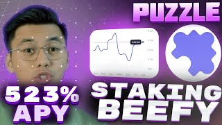 523% APY with $PUZZLE Token? Stake Now &amp; Multiply Your Bull Market Profits!