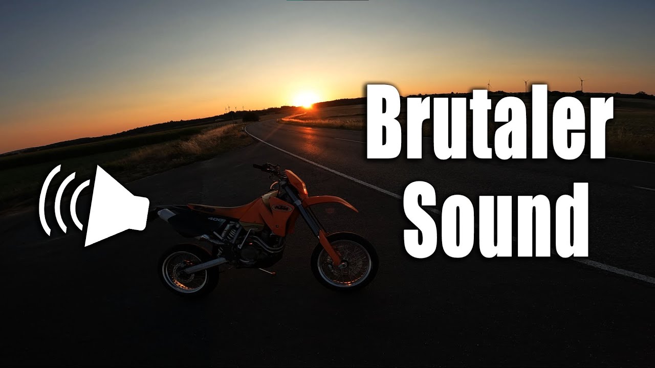 KTM EXC-R 400 Supermoto | RAW SOUND - YouTube