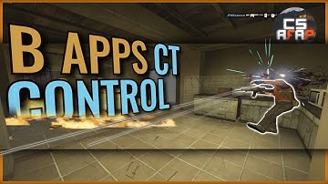 B APPS NADES for CT SIDE on MIRAGE (wallbang, fast boost, nade line-ups) | CS afap