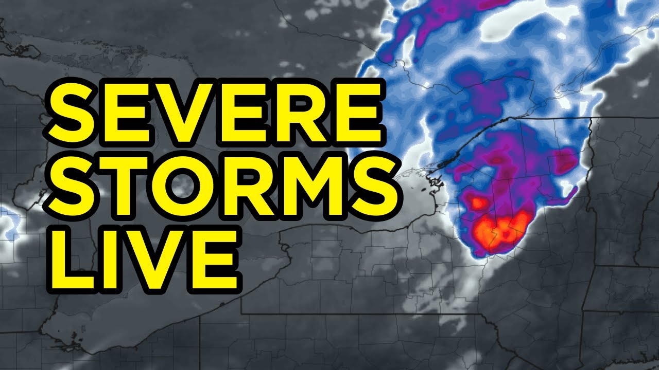 LIVE - Severe Weather in the Northeast - Live Weather Channel - YouTube