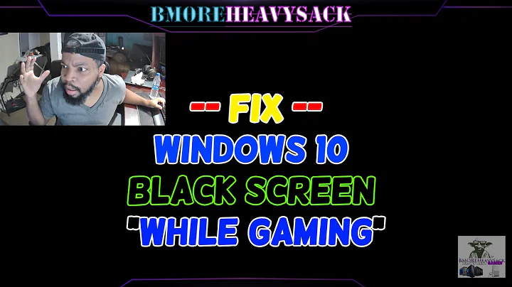 Fix Windows 10 Black Screen Crash While Gaming 🎮 | Solve GPU Artifacts Issue!