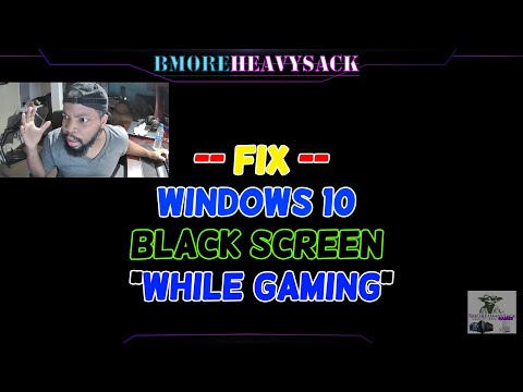 How To Fix Windows 10 Black Screen Crash When Playing Games | GPU Card Artifacts Issue