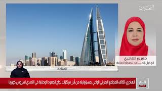 البحرين مركز الأخبار : مداخلة هاتفية مع د.مريم الهاجري الوكيل المساعد للصحة العامة 18-08-2020
