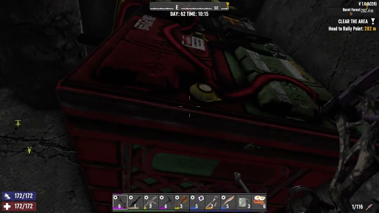 SMG Turret guarding the block.