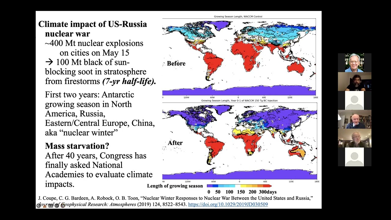Frank von Hippel (Princeton), The continuing risk of nuclear war...