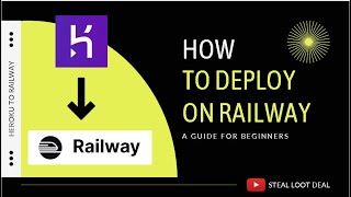 How to deploy code on Railway App | Heroku Free Alternative | Migrate from Heroku to Railway