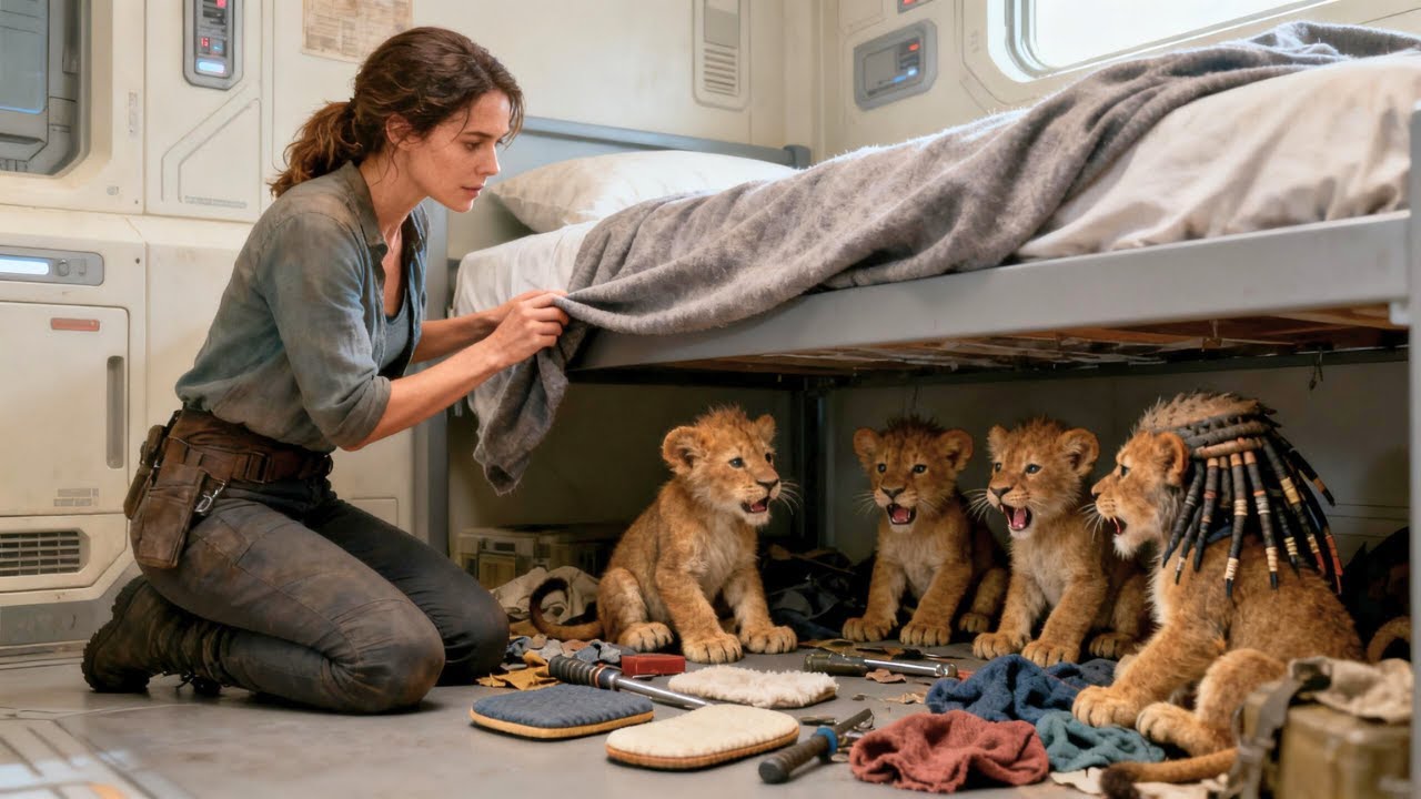She Heard Tiny Roars Under the Bed — Cubs Had Built a Secret Meeting Room to “Discuss Human Matters