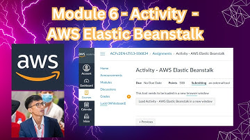 AWS Cloud Foundation | Module 6- Activity - AWS Elastic Beanstalk | AWS Academy