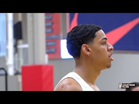Gonzaga Commit Julian Strawther Highlights From EYBL Indy With Vegas Elite!