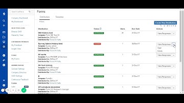 Delete a distribution - UpRaise for Employee Success