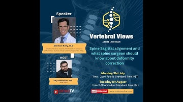 Spine Sagittal alignment and What spine surgeon should Know about Deformity Correction