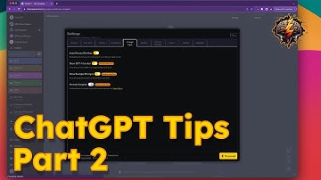 ChatGPT Tips and Tricks - Part 2: Open Plugins by default, Hide example prompts, and pin messages
