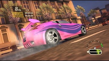 Need for Speed: Nitro (Wii) Singapore gameplay (Arcade Mode)