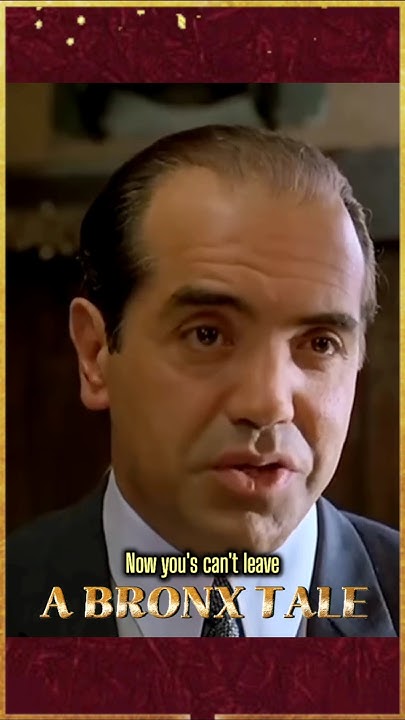 A Bronx Tale Now You Can T Leave Now You's Can't Leave - MOB WEEK A Bronx Tale - YouTube