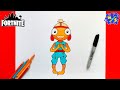 Fortnite Drawing || How to Draw Fishstick from Fortnite Step by Step