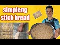 Paano gomawa Ng stick bread / part vlogs / how to make stick bread