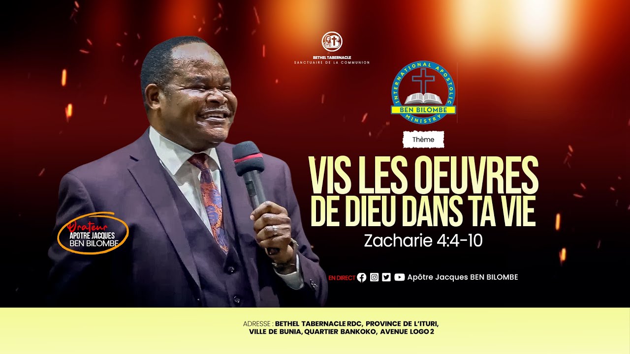 VIS LES OEUVRES DE DIEU DANS TA VIE : JEUDI 27 NOVEMBRE 2025 - YouTube