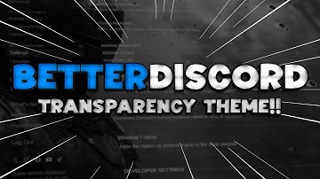 HOW TO GET TRANSPARENT THEME ON DISCORD 2025 (link in desc)