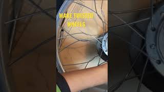 18inch twisted spokes #shorts