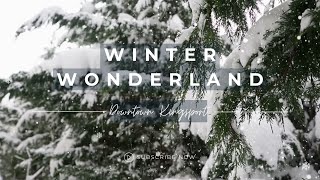 Snow Day Drive Through Kingsport, TN | Downtown Streets & Neighborhoods